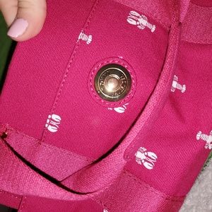 Pink lobster Tommy Hilfiger purse